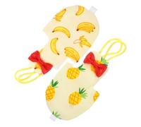 TOGEVAL 2pcs Parrot Diaper Clothes for Birds Decorative Pigeon and Parakeet Nappy Pants Soft Breathable Flight Suit for Cockatiel Ringneck Monk Parakeet and Easy to Clean Charming Pattern