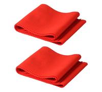 TOGEVAL 2pcs Piano Dust Covers for Keys Soft Fabric Protector Cloth for Pianos Stylish Scratch Easy to Install for Home Music Schools