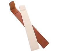 TOGEVAL 2Pcs Portable Drumstick Holder PU Fake Leather Drumstick Bag Sleek Minimalist Design Protection for Drummers Fits Backpack and Drum Bag