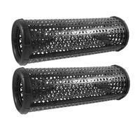 TOGEVAL 2pcs Portable Fish Trap Cage with Inverted Barb Anti-escape Design Lightweight Trumpet-shaped Net for Eel Crayfish Shrimp Catching Fishing Bait Trap for Outdoor Use
