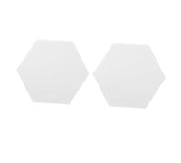 TOGEVAL 2pcs Premium Polyester Fiber Sound Absorbing Panels Acoustic Wall Decor Soundproof Insulation for Home Studio Office Gym Church Restaurant