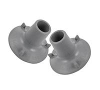 TOGEVAL 2pcs Replacement Rubber Feet Caps for Shower Chair Bath Seat Non-Slip Suction Cup Pads Bath Bench and Commode Chair Foot Tips for Smooth Tiles and Glass Surfaces Easy Clean and