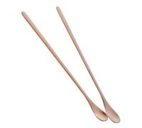 TOGEVAL 2pcs Reptile Feeding Spoon with Long Handle for Crested Gecko and Bearded Dragon Ergonomic Lizard Food Tool for Mixing Powders and Wet Food Portion Control Scoop