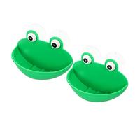 TOGEVAL 2Pcs Reptile Rest Platform with Suction Cups Hanging Terrarium Ornament for Frogs Geckos Toads Tadpoles Small Amphibian Habitat Decorative Tank Accessory