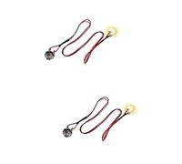 TOGEVAL 2pcs Single Piezo Pickup for Acoustic Guitar Violin Mandolin Ukulele Classic Sound Pickup Easy Installation