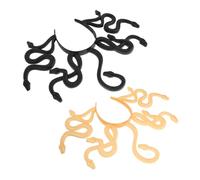 TOGEVAL 2pcs Snake Headband with Realistic Snake Design Mythical Medusa Cosplay Accessories for Halloween Carnival Masquerade Festival and Themed Party Headdress