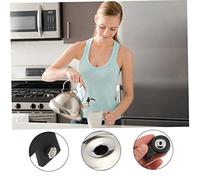 TOGEVAL 2Pcs Stainless Steel Kettle Spout Replacements for Water Boiling Kettles Loud Whistling Nozzles Easy to Replace and Practical