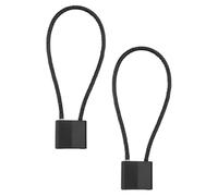 TOGEVAL 2pcs Steel Cable Locks Keys 38cm Long Anti-Theft Wire Rope Lock for Bikes Scooters Luggage Helmets for Outdoor Cycling and Travel