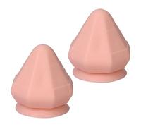 TOGEVAL 2pcs Suction Cup Massage Balls for Muscle Manual Trigger Point Relief Roller for Back Neck Feet Shoulders Compact Self Massage Tool for Home Gym Yoga Fitness Training