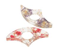 TOGEVAL 2pcs Thumb Page Holder Book Holders 3.07x1.38x0.39in Lightweight Resin Elegant Design Prevents Page Damage for Reading Commute Students Teachers