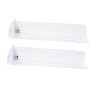 TOGEVAL 2pcs Transparent Auto Cigarette Racks Automatic Push Display Holders for Shops Practical Space Saving Storage Case