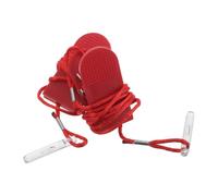 TOGEVAL 2pcs Treadmill Safety Key Replacement with Easy Installation, Universal Compatibility, Abs Material Cylindrical Emergency Stop Switch for Home Gym Exercising Equipment