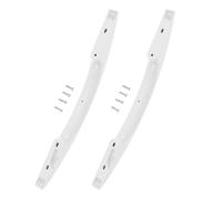 TOGEVAL 2pcs Universal Refrigerator Door Handles Replacement, Plastic Fridge Freezer Door Handle Bar with Screw, 180/280mm Hole Distance, Compatible with Commercial and Household Cold