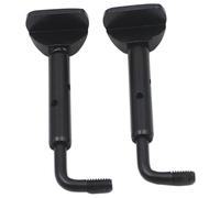 TOGEVAL 2pcs Violin Chin Rest Screw Clamp Removable Chin Rest Screws Music Tools for Violin