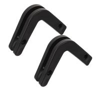 TOGEVAL 2pcs Wall Mounted Barbell Rack Heavy-duty Weight Bar Holder for Home Gym Easy Installation Space-saving Dumbbell Rod Storage with Smooth Finish