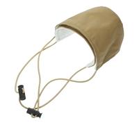 TOGEVAL 2pcs Wear-resistant Car Driving Shoe Heel Protector Covers Khaki Abrasion-resistant Fabric Brake Throttle Foot Heel Protection for Flats and Wedges