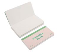 TOGEVAL 2pcs Weekly Journal Planner Notebooks Small Pocket Notepad Plain Pages Personal Organizer for Office Work School Tasks Memo Books