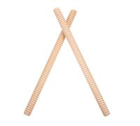 TOGEVAL 2Pcs Wooden Rhythm Sticks for Beginner Percussion Instruments Enhance Musical Skills for Group Activities and Early Education Music Play
