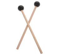 TOGEVAL 2Pcs Xylophone Drum Sticks Durable Wooden Mallet with Head for Glockenspiel Performance Easy Grip present for Music Enthusiasts