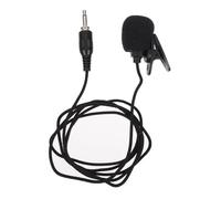 TOGEVAL 3.5mm Threaded Lavalier Lapel Microphone Clip on Mic for Smartphones Tablets and Laptops, Lightweight Small Wired Collar Microphone for Interview Video Recording