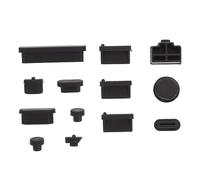 TOGEVAL 3 Set Laptop Port Dust Stoppers Compatible with Alienware Computer Port Plugs Cover Anti-dust Caps to Protect USB From Lint Grime Liquid and Oxidation