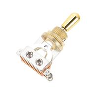 TOGEVAL 3 Way Toggle Guitar Pickup Selector Switch for Electric Guitar - Metal Construction Easy Installation and Smooth Operation, for Guitarists Playing Indoors Or Outdoors