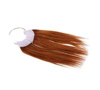 TOGEVAL 30pcs Hair Testing Kit Hair Sample Ring for Dye Application Including for Styling Practice