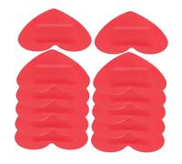 TOGEVAL 30Pcs Heart-Shaped Adhesive Bandages Portable Breathable Wound Patches for Daily Protection Compact Emergency Use Plasters for Open Wounds