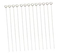 TOGEVAL 30pcs Heart-Shaped Floral Place Card Holders with Wire Clips for Wedding Birthday Table Numbers Photo Memo Display Reusable Decorative Bouquet Accessories for Party Centerpieces