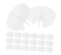 TOGEVAL 30pcs Mini Plastic Hair Dryer Fan Replacement Balanced Motor Fan Assembly for Salon Home Use Quiet Operation Vibration Reducing Power Dryer Accessories