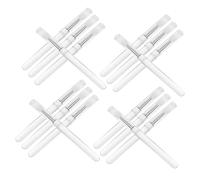 TOGEVAL 30pcs Multipurpose Beauty Brush Lip Balm Applicators Lipstick Blending Brushes Eyeshadow Blending Tools Professional Makeup Tools Makeup Artist Concealer White