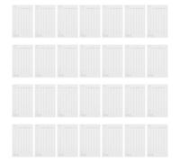 TOGEVAL 32pcs Golf Scorecard Booklet with Coated Cardstock Paper for Tournament Practice, Portable Pocket Score Keeper for Golf Course Accessories and Game Scoring