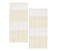 TOGEVAL 360pcs Beauty Cotton Swabs for Makeup Makeup Remover Cleaning Precision Tip Long Bamboo Stick for Women Precise Application in Beauty Salon