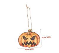 TOGEVAL 36pcs Halloween Pumpkin Shaped Paper Pendants for Party Supplies Easy to Hang Autumn Decor for Porch Wall Tree Office Indoor and Outdoor Use
