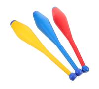 TOGEVAL 3pcs Acrobatic Stick Lightweight Antislip Grip Juggling Sticks for Precision Tricks and Dynamic Stage Acts Suitable for Beginners and Advanced Practice