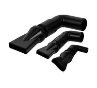 TOGEVAL 3pcs Adjustable Duckbill Nozzle for Aquariums Rotating Outlet Pipe Fitting Flexible Water Return Nozzle for Fish Tanks Black Fits Hoses