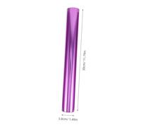 TOGEVAL 3pcs Aluminum Alloy Relay Race for Lightweight Sprint Sticks with Precision for Outdoor Team Relay Competitions and Athletic Training