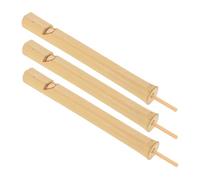 TOGEVAL 3pcs Bamboo Bird Whistle Toys for Boy Girl Miniature Flute Musical Instrument for and Creative Sound Imitation Fun Educational Toy for Imaginative Play