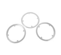 TOGEVAL 3pcs Bicycle Chainring Guard Protector Durable Crankset Cover for Teeth All Weather Chain Protection for Mountain and Road Biking