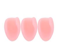 TOGEVAL 3pcs Flute Finger Rest Silicone Cushion Pads Flute Accessories Wind Instrument Parts Pink Accessories for Music Festival Rehearsal Concert