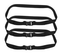 TOGEVAL 3pcs Infant High Chair Harness Straps for Toddlers, 3.8cm Wide Replacement for High Chair and Stroller, 1.6m Adjustable Security Straps for Feeding Seats