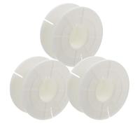 TOGEVAL 3Pcs Large Coil Copper Wire Frequency Divider Frame White Cable Storage Reel Extension Cord Carrier Audio Speaker Accessories for Home and Professional Use