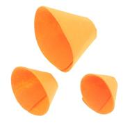 TOGEVAL 3pcs Little Pet Bathing Soft Breathable Guinea Pig Cone for Postoperative Care Lick Collar Hamster Rabbit Squirrel