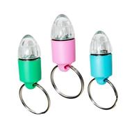 TOGEVAL 3pcs Luminous Pet Neck Rings Night Safety Pendant Outdoor Anti-lost Hanging Decor for Pets Blue Green Pink