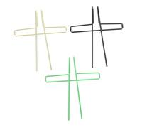 TOGEVAL 3Pcs Metal Music Book Page Holder Clips Smooth Surface Manual Page Fixing Anchors for Music Notebooks Portable Reading Accessories Random Color