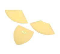 TOGEVAL 3pcs Multifunctional Eyebrow Mapping Tool Ruler Eyebrow Template Tool for Symmetry Positioning Guide Brow Ruler for Mapping Balance Brow Shaping Stencils for Shaping