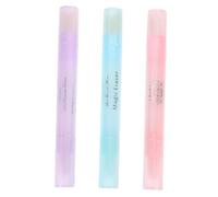 TOGEVAL 3pcs Nail Correction Pen Refillable Nail Polish Remover Pens and Clean Up for Manicure and Pedicure Use Multi Colored Tips