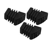 TOGEVAL 3pcs Non-slip Rubber Drum Feet Covers Drum Rack Foot Pads Floor Protectors Compatible with Multiple Frames Easy to Install Anti-skid Stand Protectors