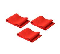 TOGEVAL 3pcs Red Cotton Piano Keyboard Cover for Pianos Dustproof Full Stretchable Cloth Lightweight Protective Cover for Keyboard Maintenance and Cleanliness