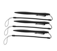 TOGEVAL 3pcs Resistive Screen Stylus Touch Pens with Rope Touch Pens with Spring Rope Tc77 Stylus Black Abs